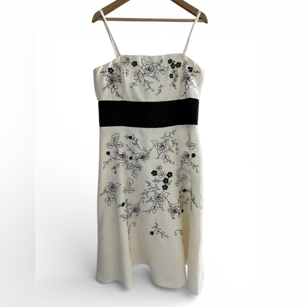 Y2K Fairy Coquette Ivory Embroidered Strapless Slip Dress